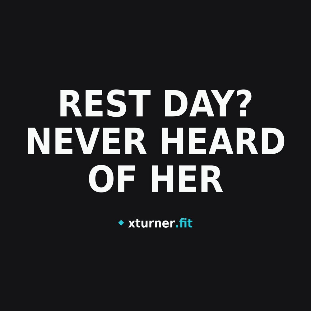 Rest Day Never Heard of Her tee design